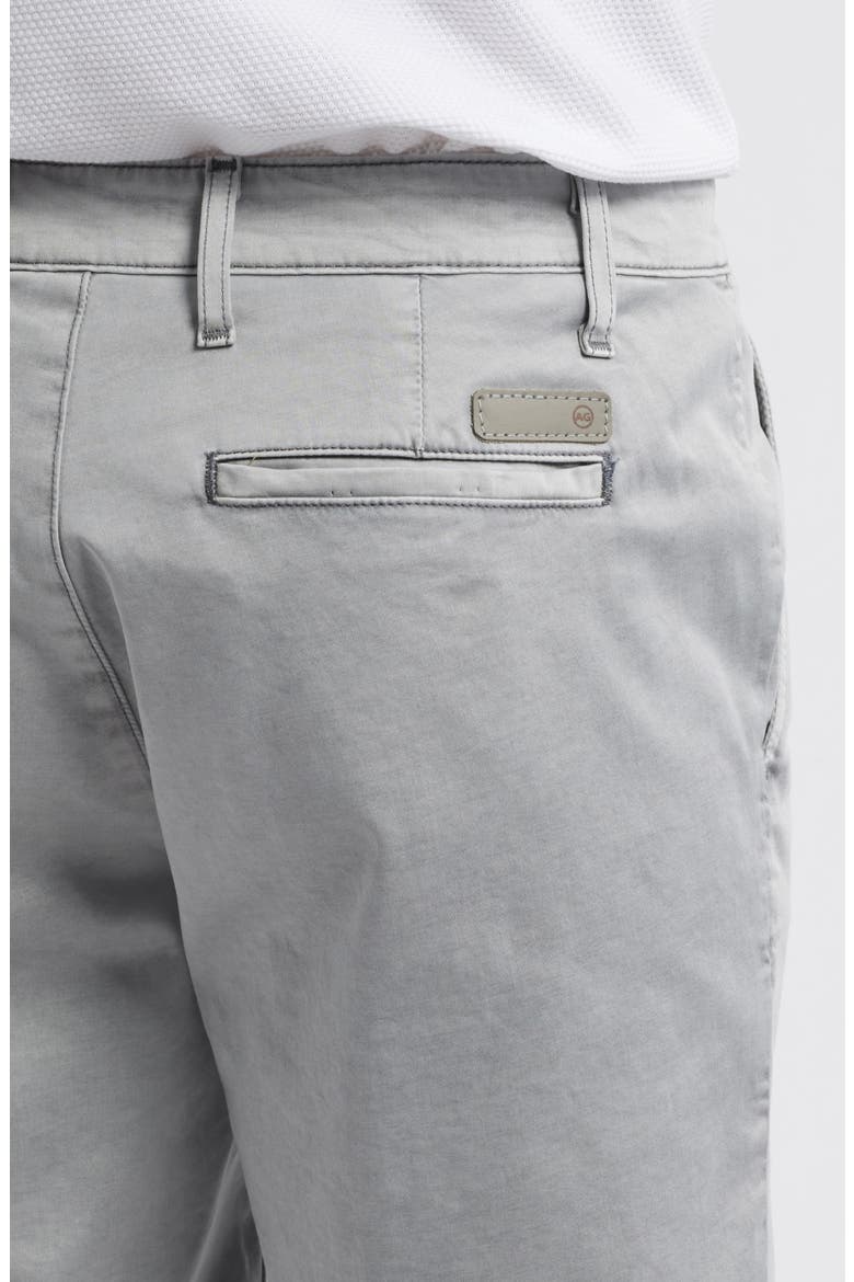 Wanderer 8.5-Inch Stretch Cotton Chino Shorts, Alternate, color, SULFUR SILVER PHANTOM