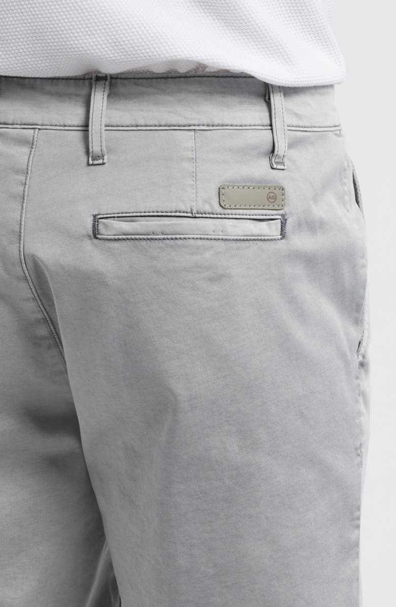 AG Wanderer 8.5-Inch Stretch Cotton Chino Shorts, Alternate, color, Sulfur Silver Phantom