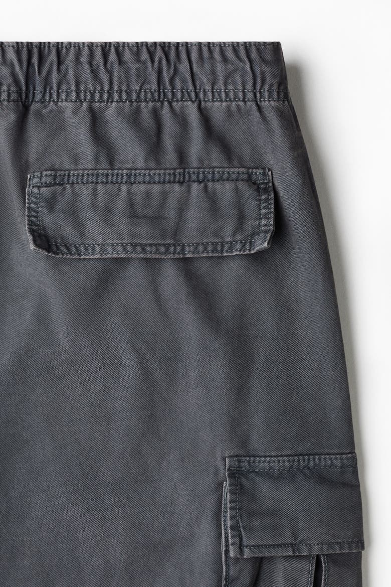 Loose-fit Cargo Pants, Alternate, color, Dark gray
