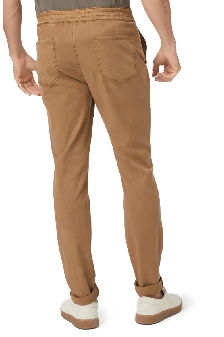 Fraser Drawstring Brushed Twill Pants, Alternate, color, VINTAGE DRIED TOBACCO