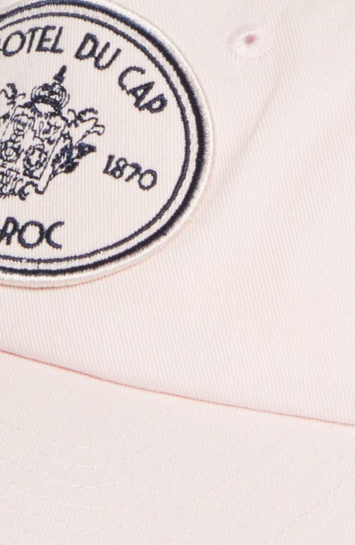 Sporty And Rich Womens Eden Crest Embroidered Cotton Baseball Cap Whit In White