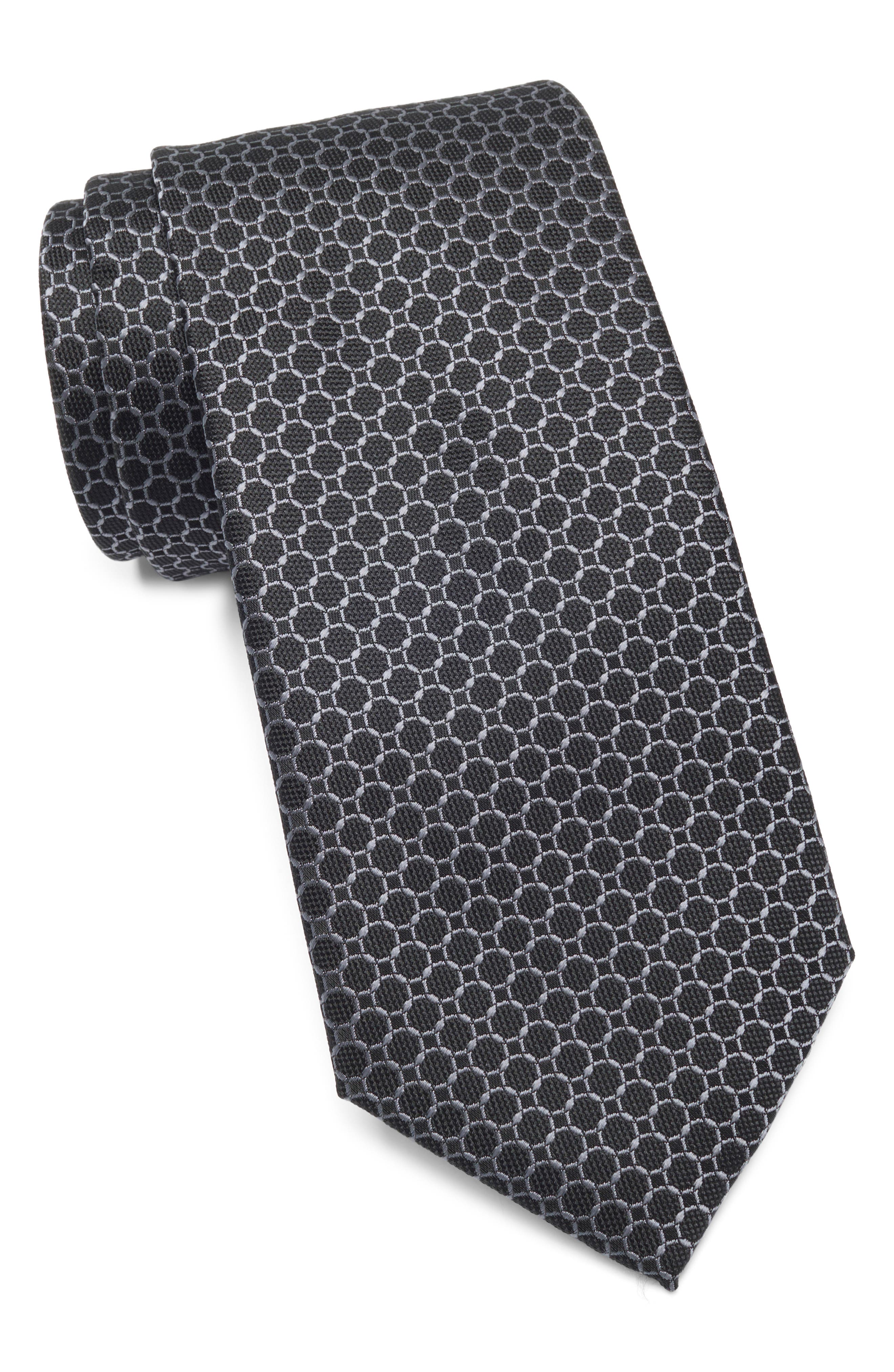 TOM BAINE Printed Satin Tie