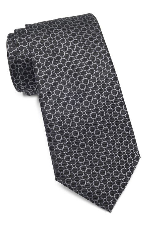Printed Satin Tie