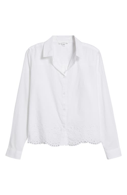 BEACHLUNCHLOUNGE BEACHLUNCHLOUNGE JULIAN EYELET SHIRT 
