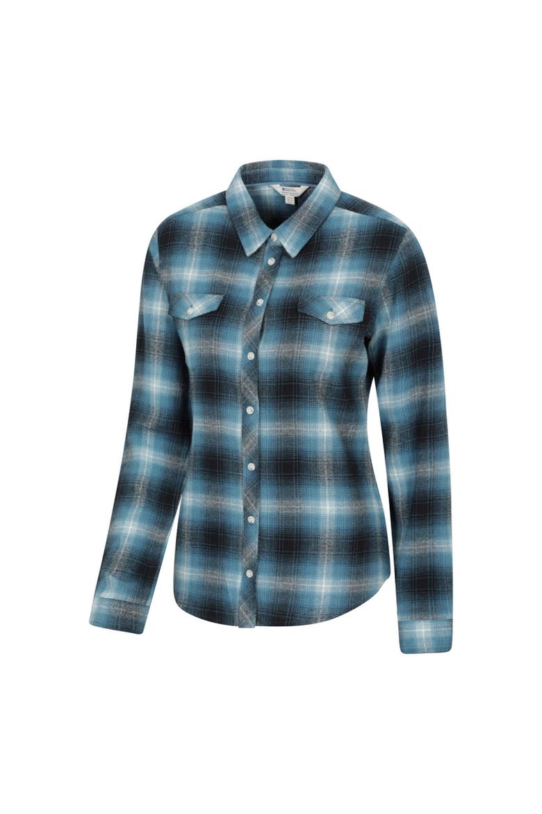 Willow Flannel Shirt, Alternate, color, Dark Blue