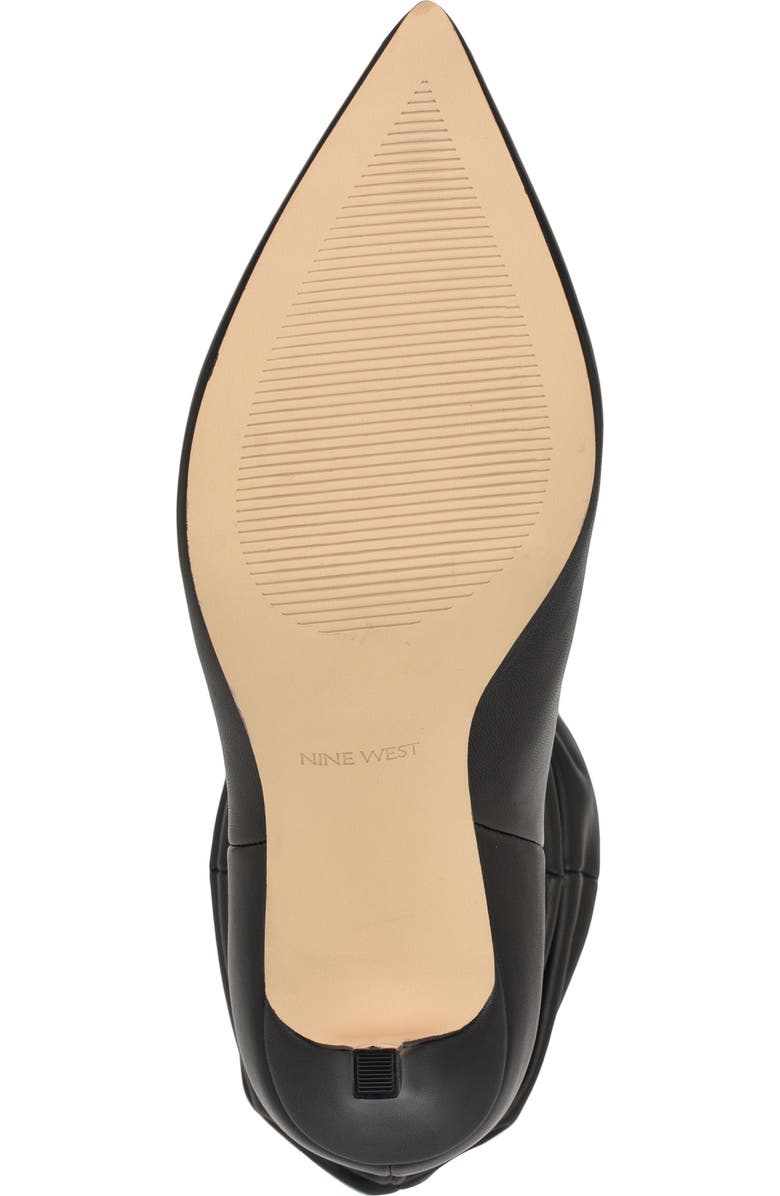 Nine West Slouch Pointed Toe Bootie, Alternate, color,