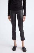 Vince Leather Crop Leggings