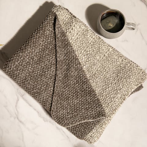 Zac Organic Cotton Throw Blanket