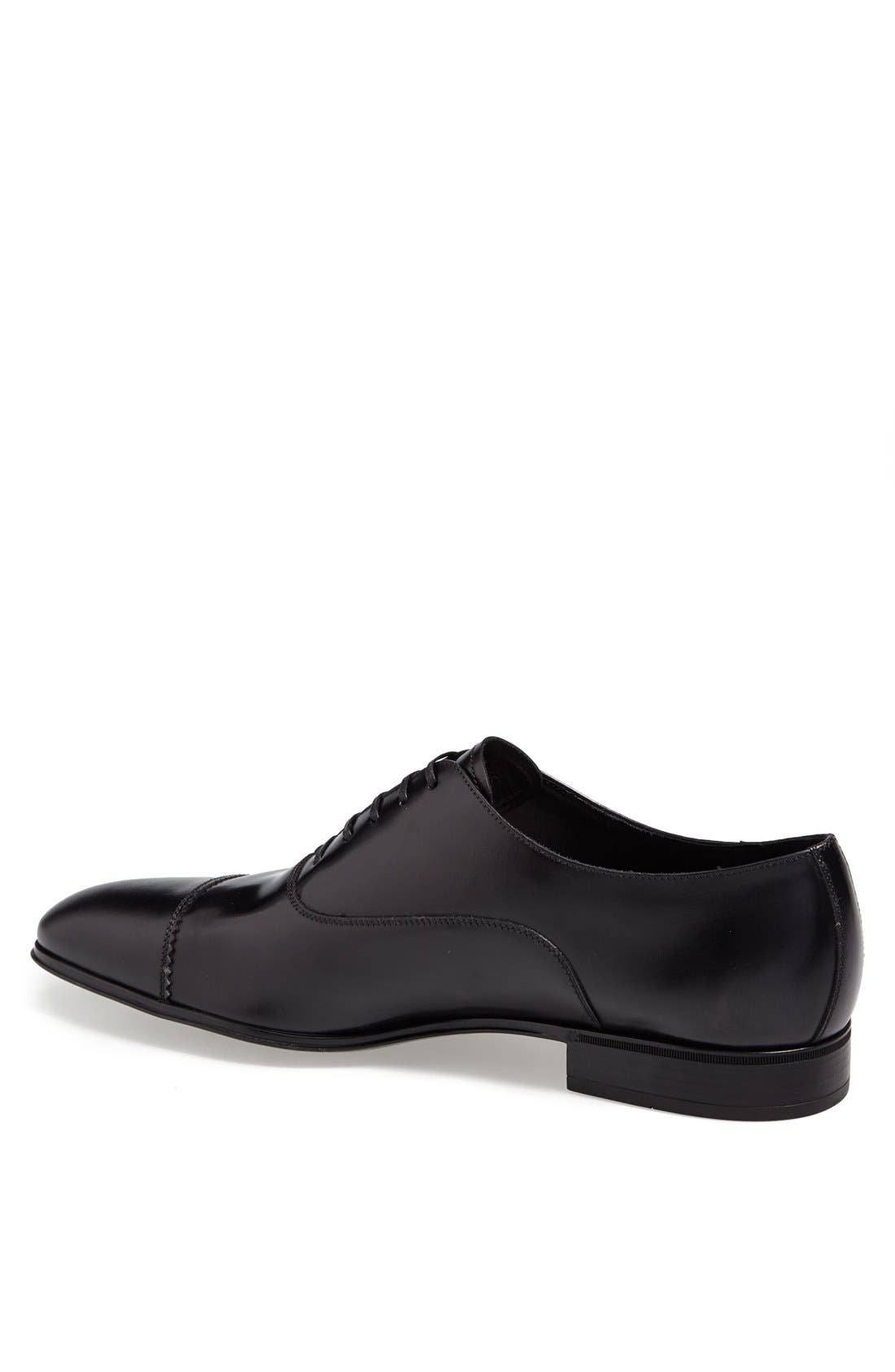 FERRAGAMO Salvatore Ferragamo 'Remigio' Cap Toe Oxford, Alternate, color, 
