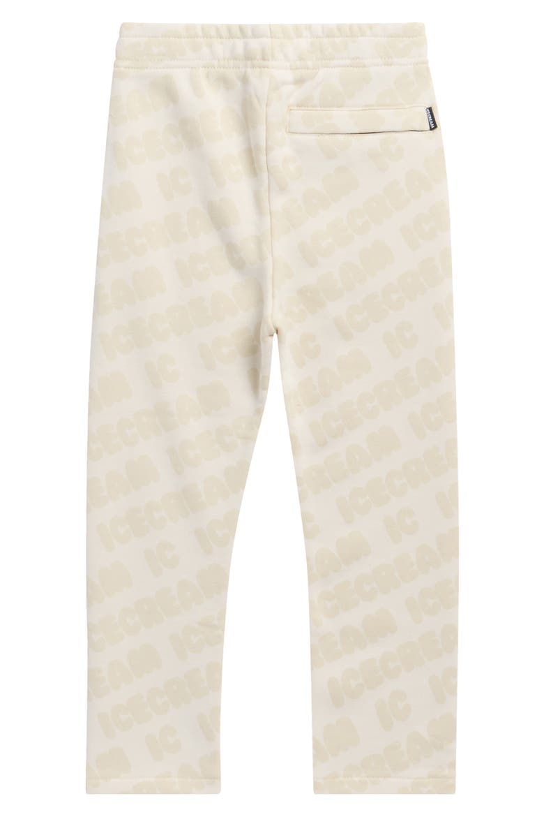 Kids' Angle Logo Sweatpants, Alternate, color, WHISPER WHITE