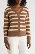 CYRUS Stripe V-Neck Cardigan