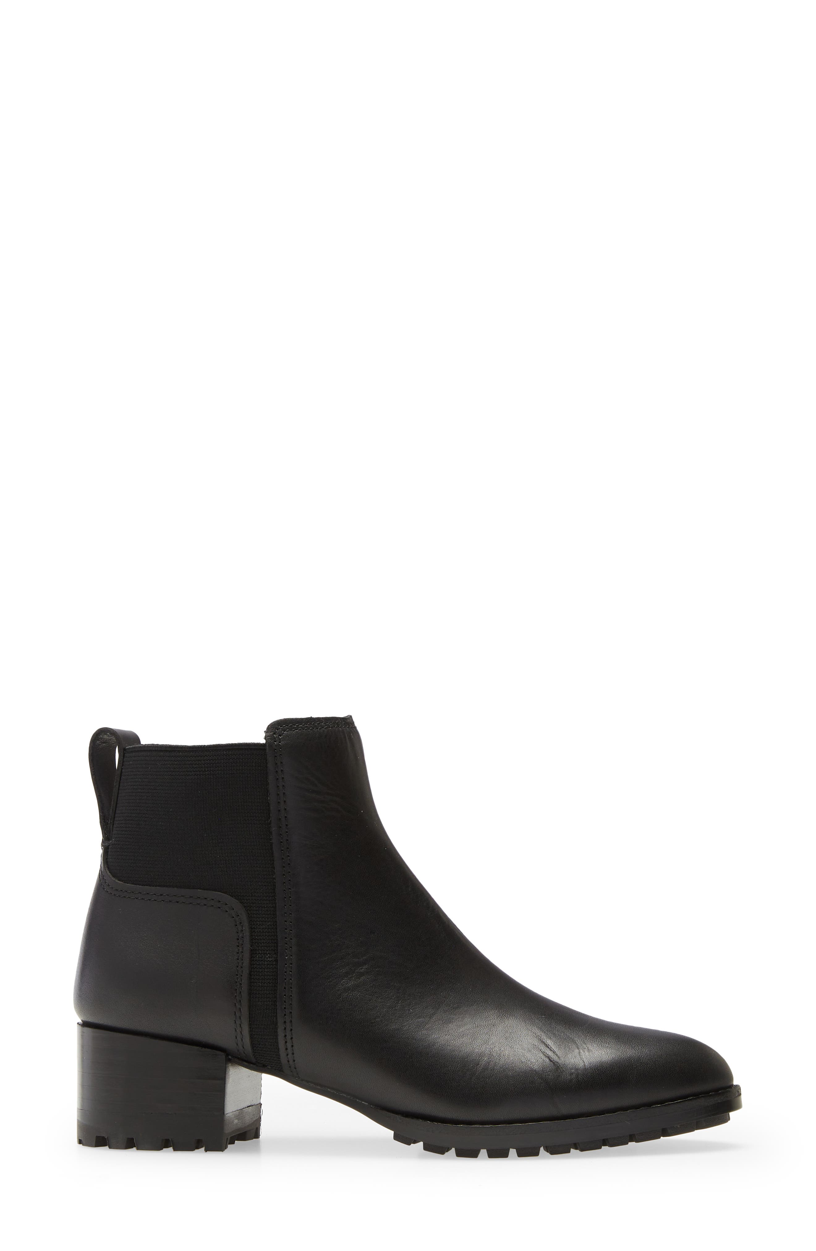 Madewell Kathleen Lug Sole Block Heel Chelsea Boot, Alternate, color, 