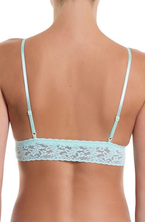 Hanky Panky Signature Lace Padded Triangle Bralette In Pistachio