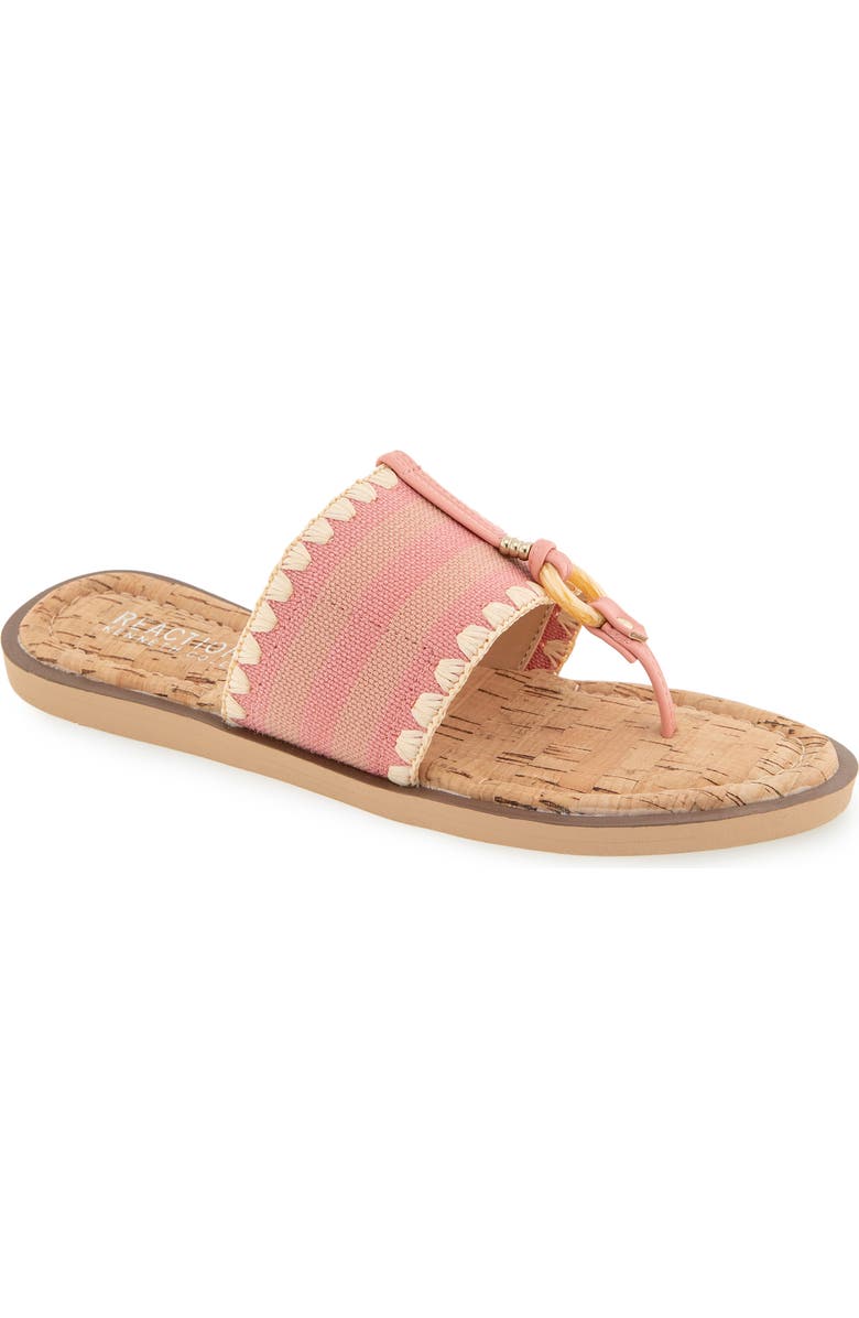 Reaction Kenneth Cole Sabriya Sandal, Main, color, Rose Elastic