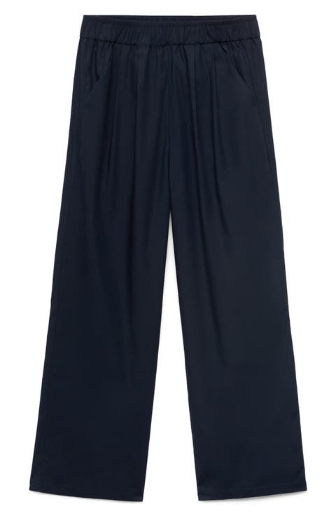 Straight Leg Crop Pants