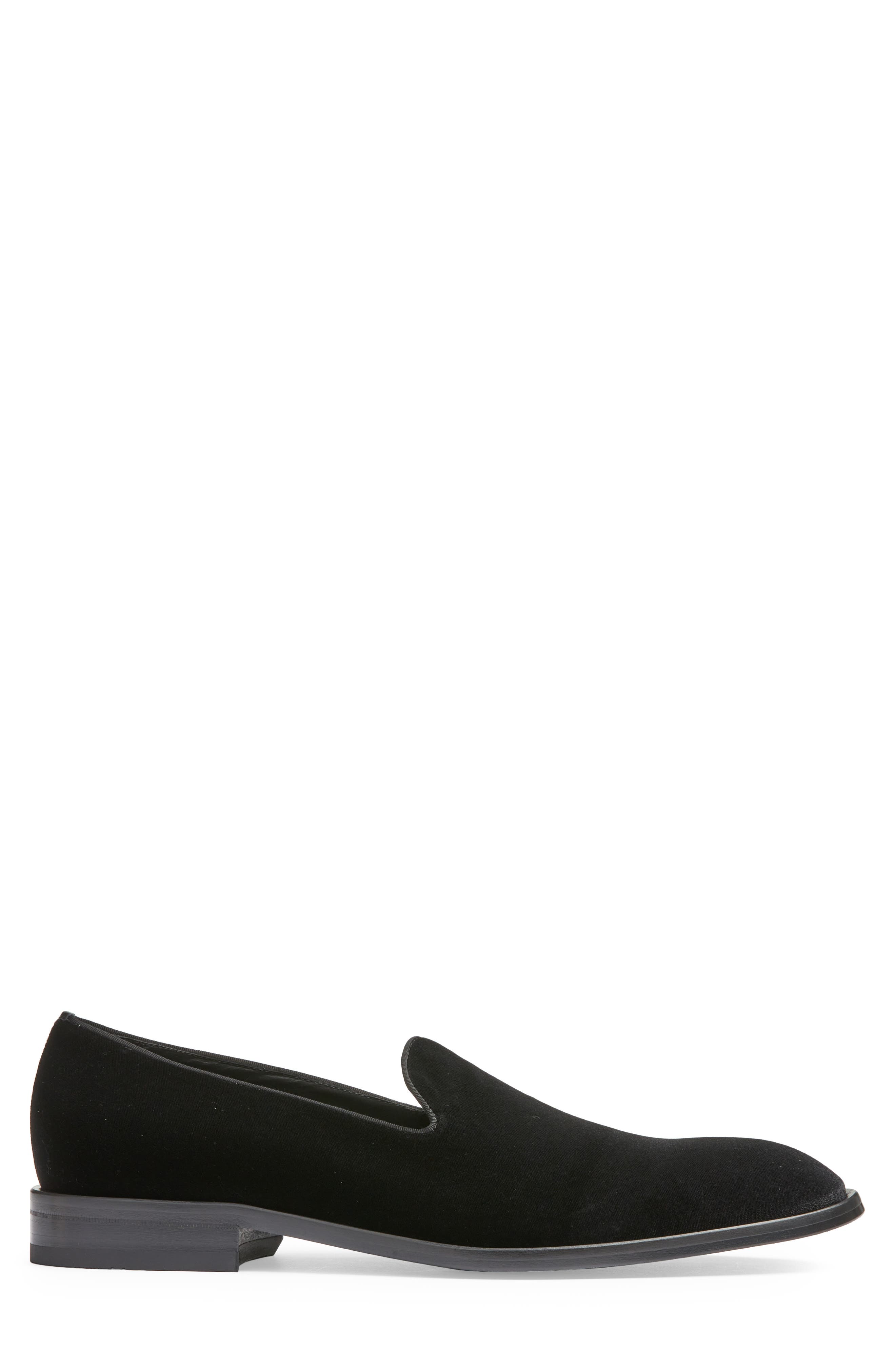 BOSS Derrek Velvet Loafer, Alternate, color, 