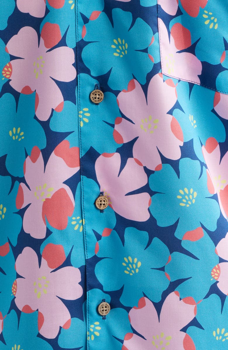 Boardies Floral Camp Shirt, Alternate, color, Multi