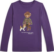 Polo Ralph Lauren Kids' Polo Bear Cotton Graphic Tee
