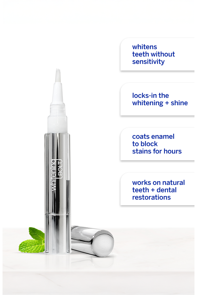 Professional Whitening BOLT Pen, Alternate, color, White