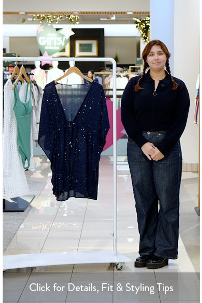 Sequin Embellished Cover-Up video