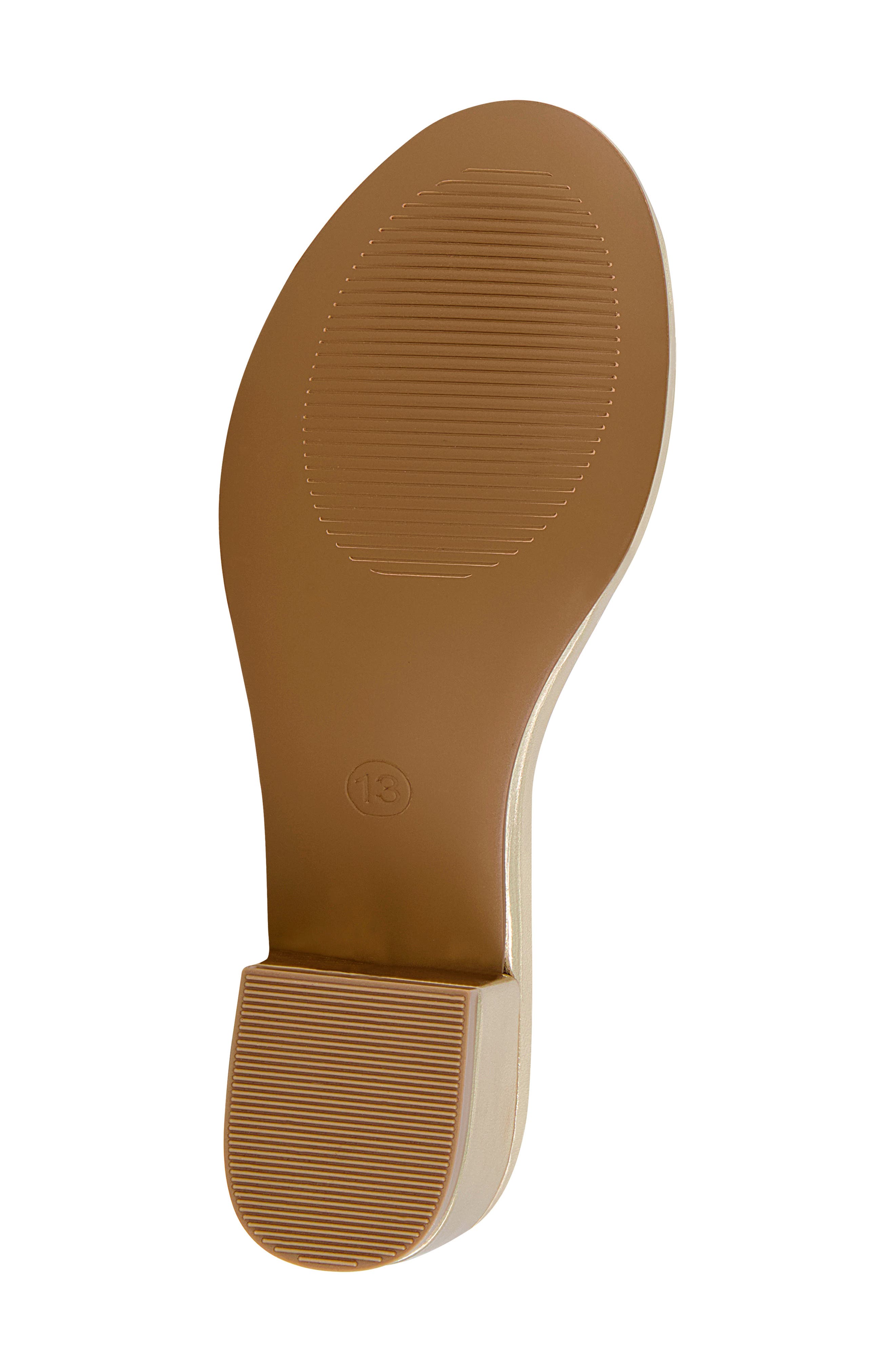 Jessica Simpson Kids' Pearl Stone Sandal, Alternate, color, Soft Gold