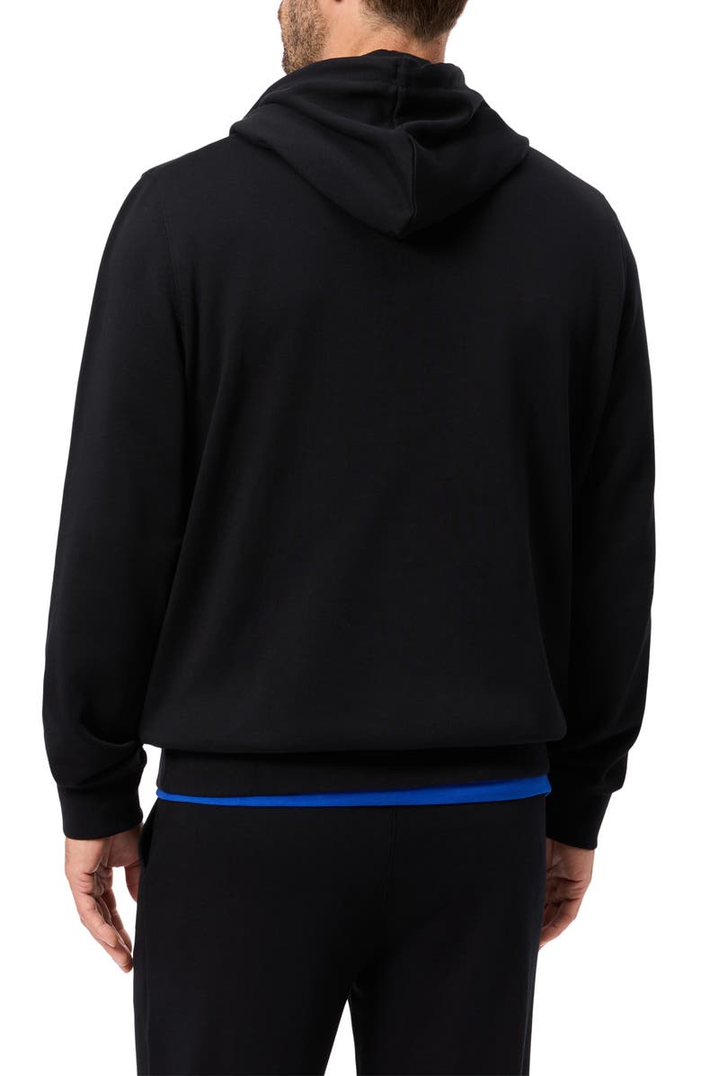 Psycho Bunny Monroe Bunny Patch Pullover Hoodie, Alternate, color, 