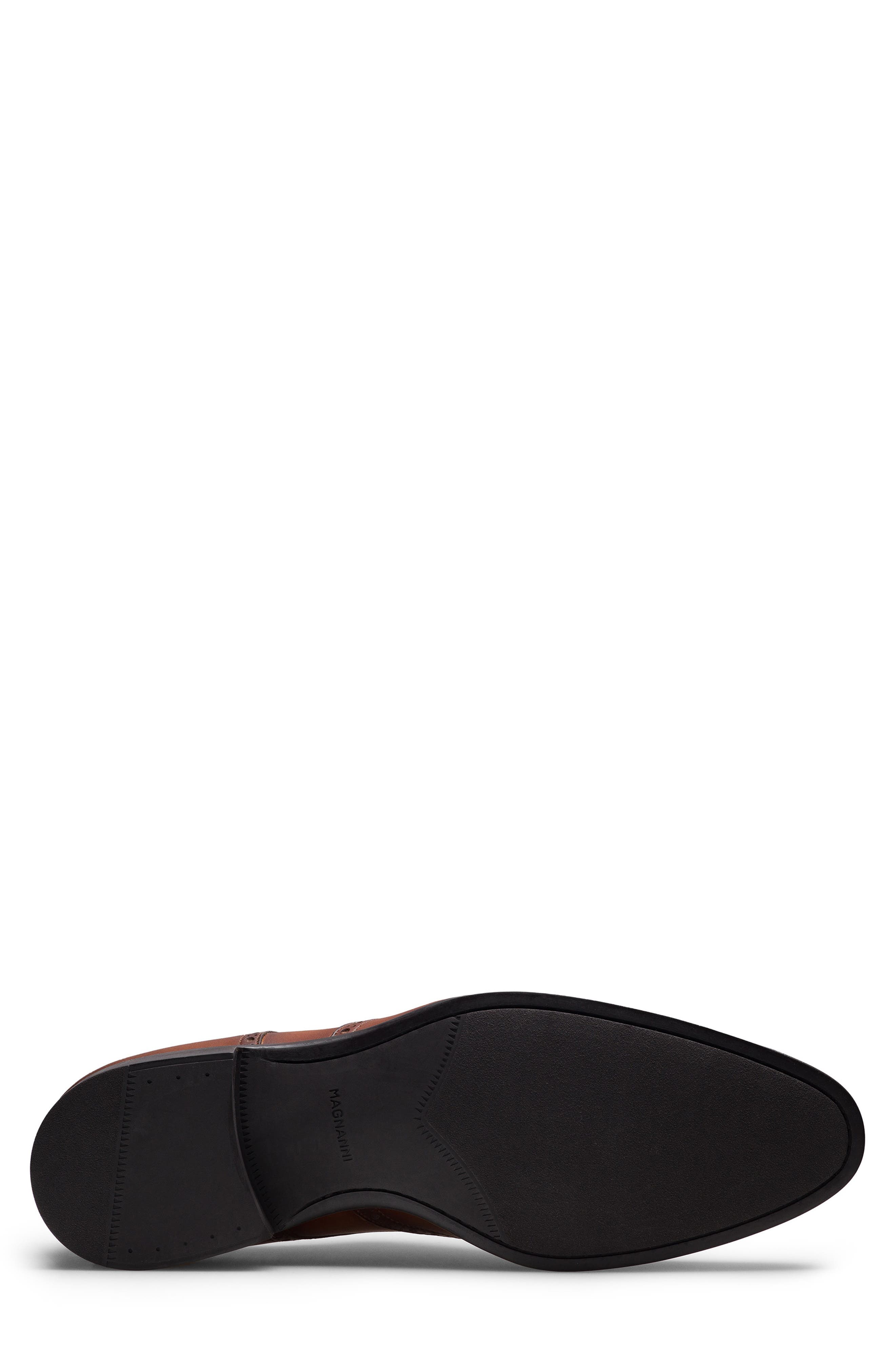 Magnanni McAlester Wingtip Derby, Alternate, color, Cognac