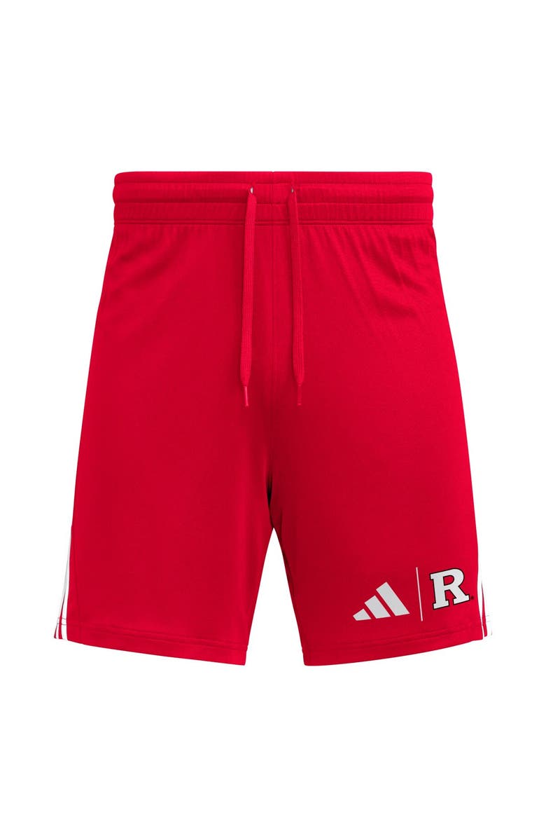 adidas Men's adidas Scarlet Rutgers Scarlet Knights AEROREADY 7" Shorts, Alternate, color, Scarlet