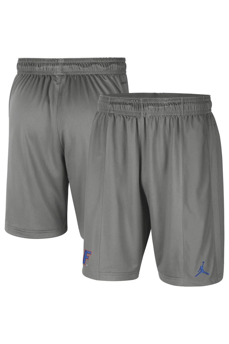 Men's Jordan Brand Gray Florida Gators Performance Shorts, Main, color, Gray