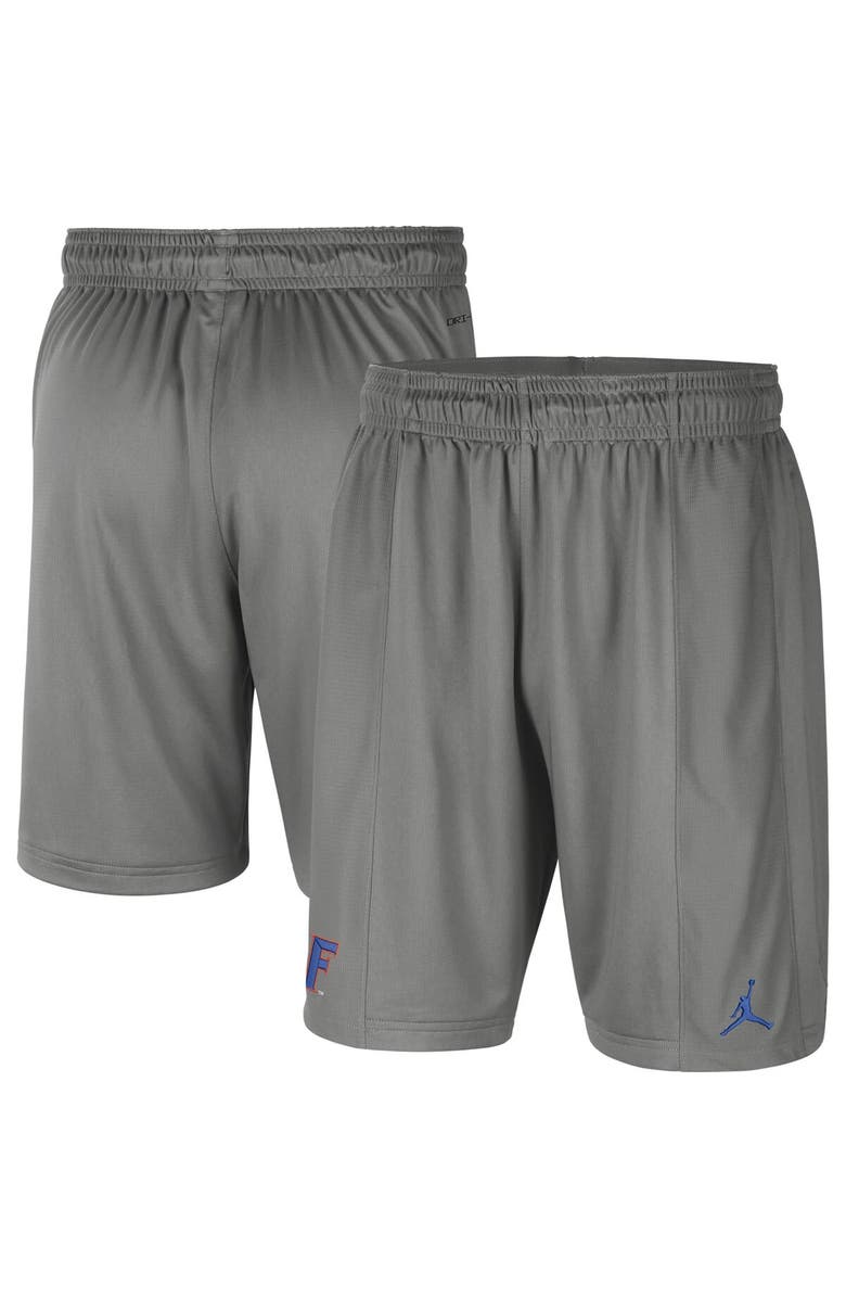 Jordan Brand Men's Jordan Brand Gray Florida Gators Performance Shorts, Main, color, 