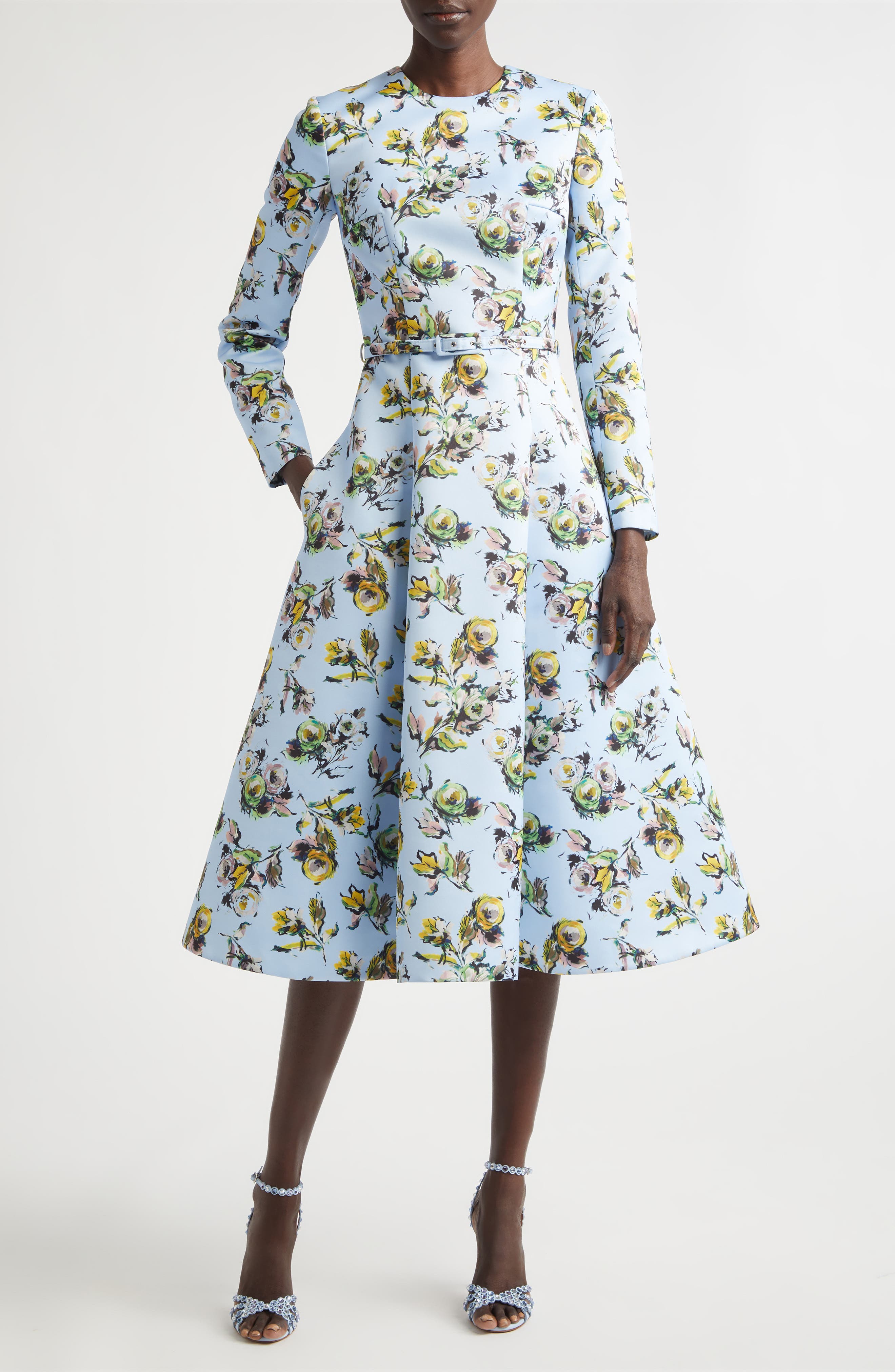 MAGNOLIA PRINT - BLUE