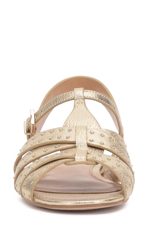 Vince Camuto Chaya Slingback Sandal In Gold