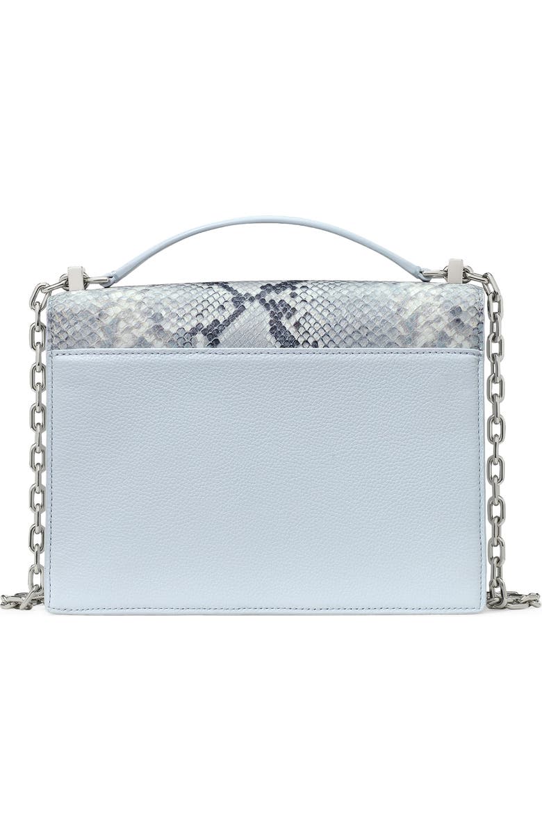 Kate Spade New York deco mixed media convertible leather crossbody bag, Alternate, color,