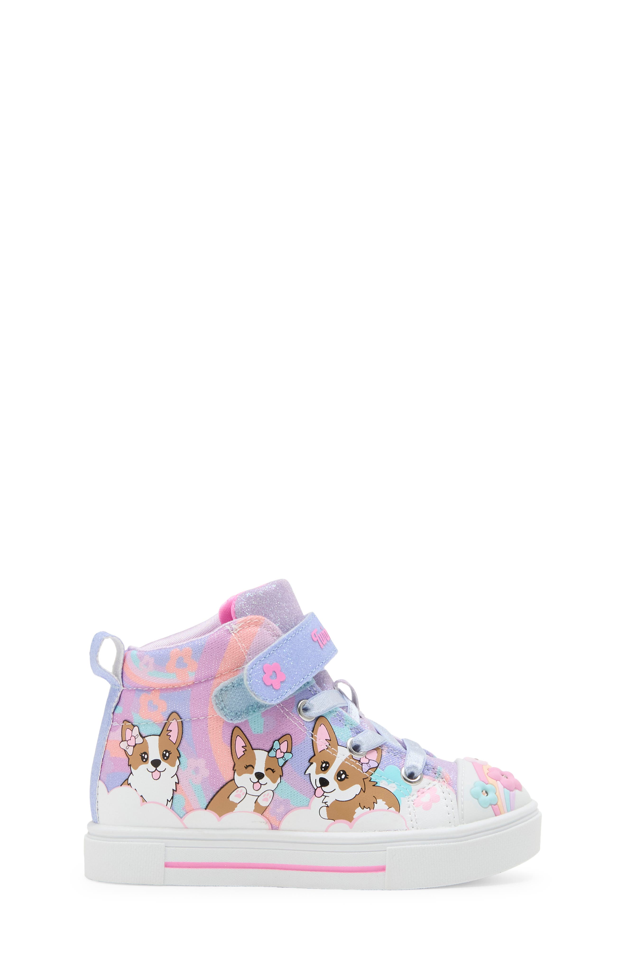 Kids' Twinkle Sparks High Top Sneaker, Alternate, color, PWMT