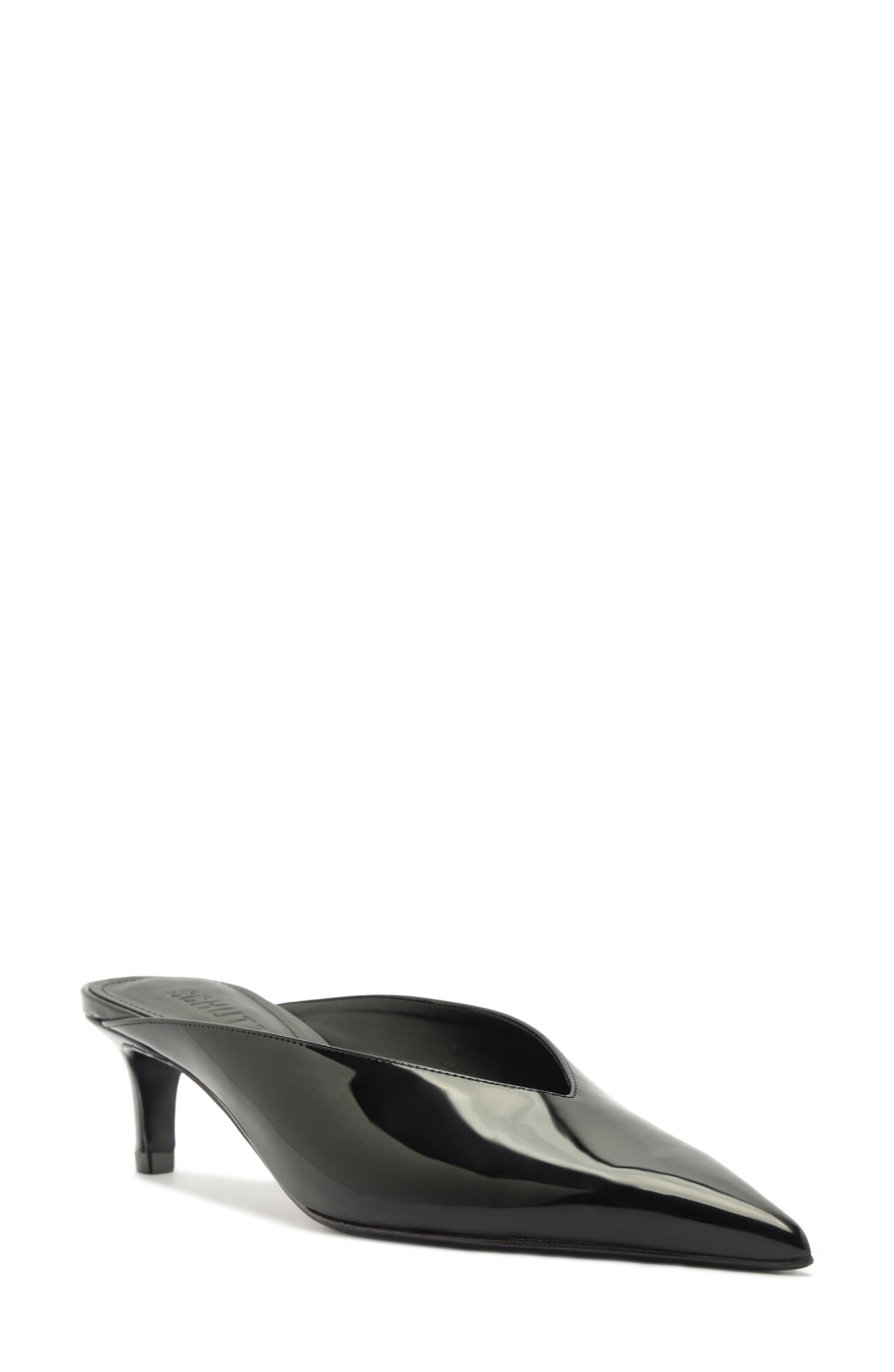 Schutz Loren Mule, Main, color, Black
