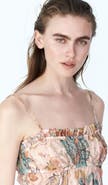 H&M Linen-blend Crop Top