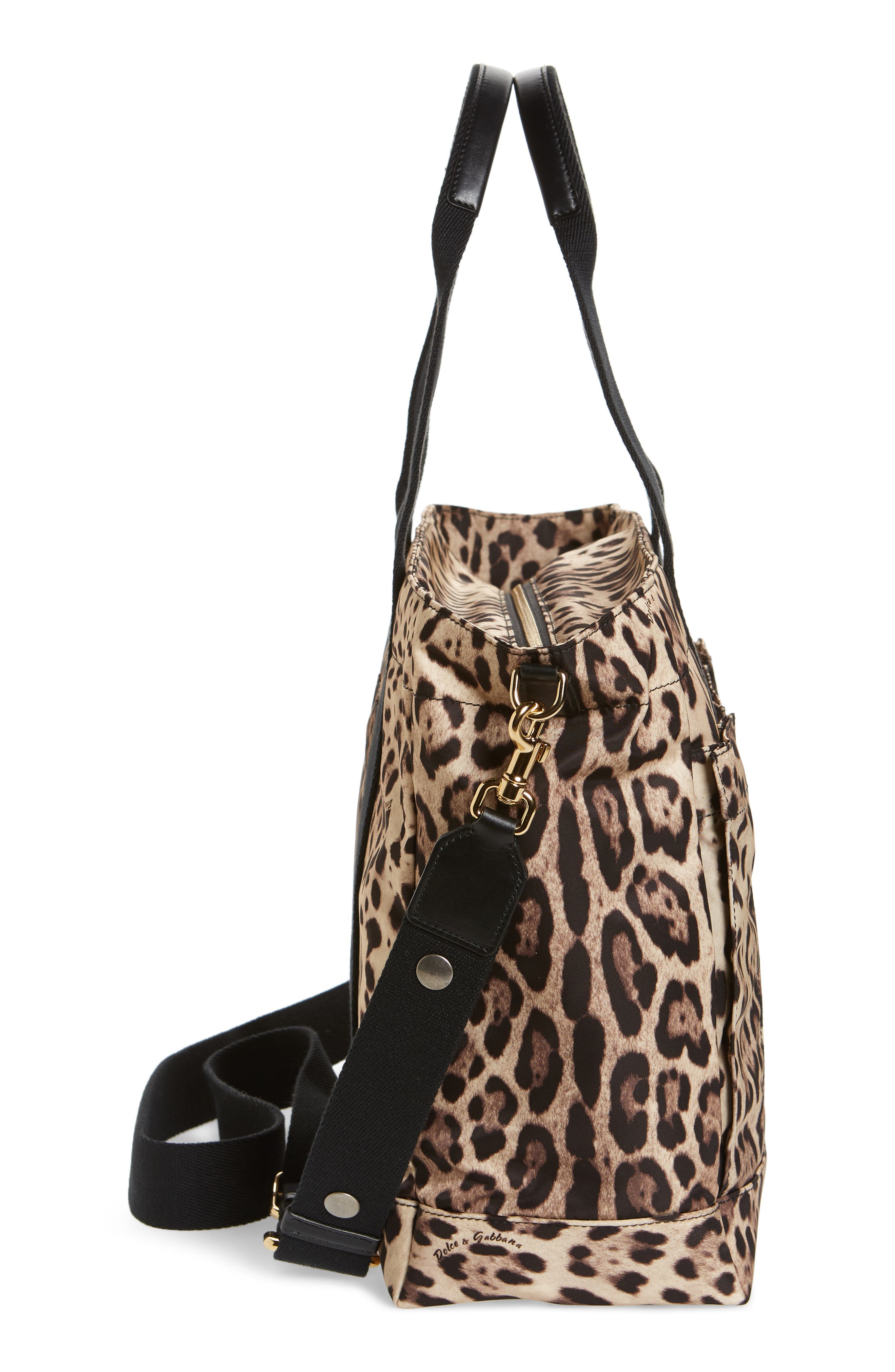 Dolce&Gabbana Natalie Nylon Diaper Bag, Alternate, color, 