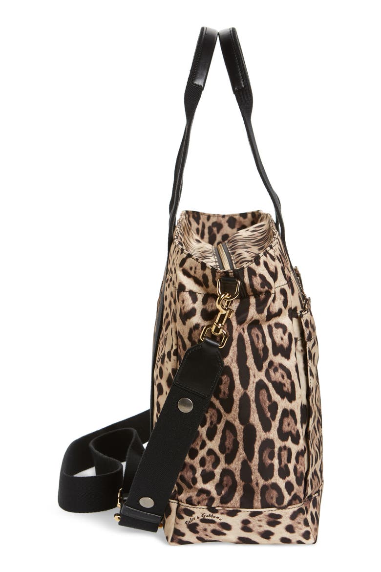 Natalie Nylon Diaper Bag, Alternate, color, STAMPA
