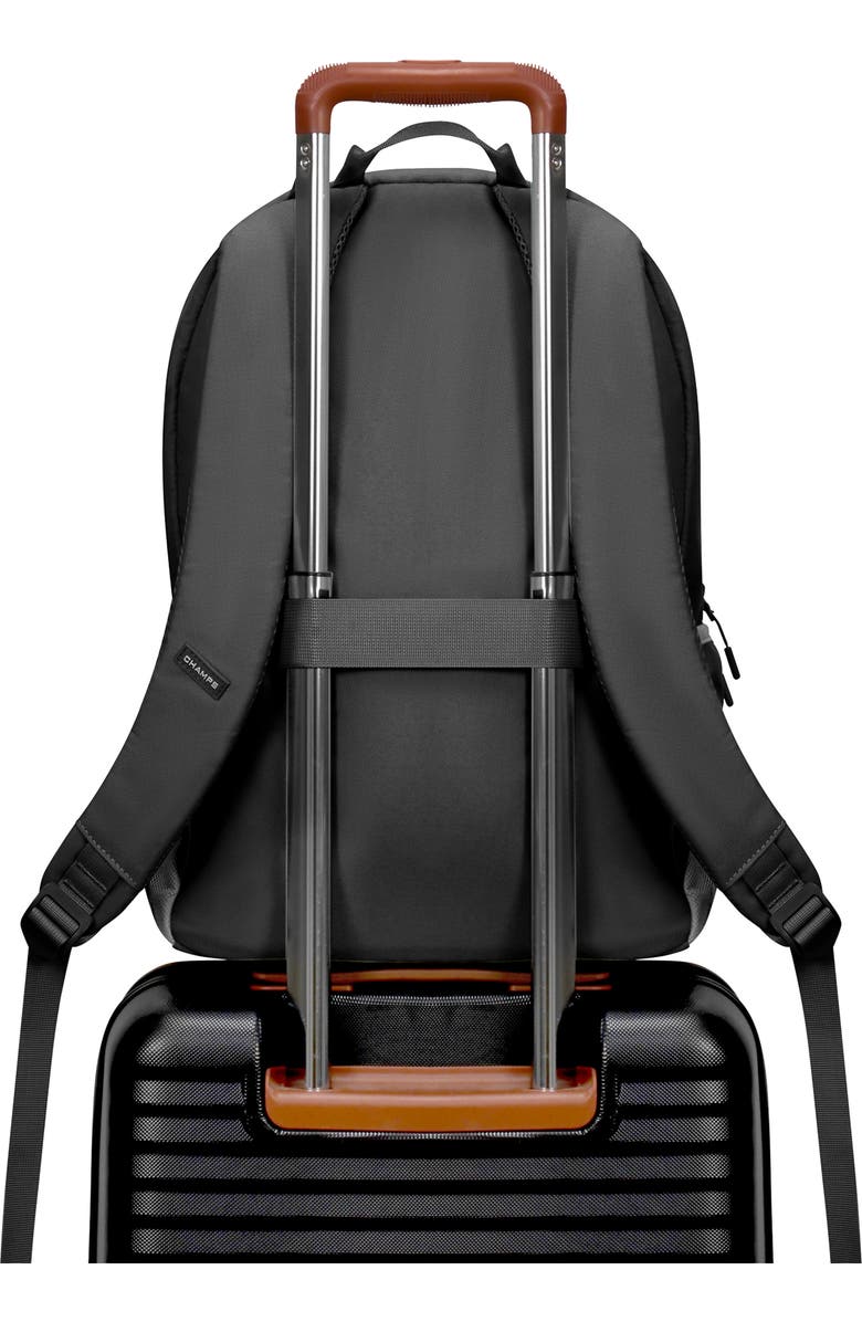 CHAMPS Essentials Nylon Backpack, Alternate, color, Black