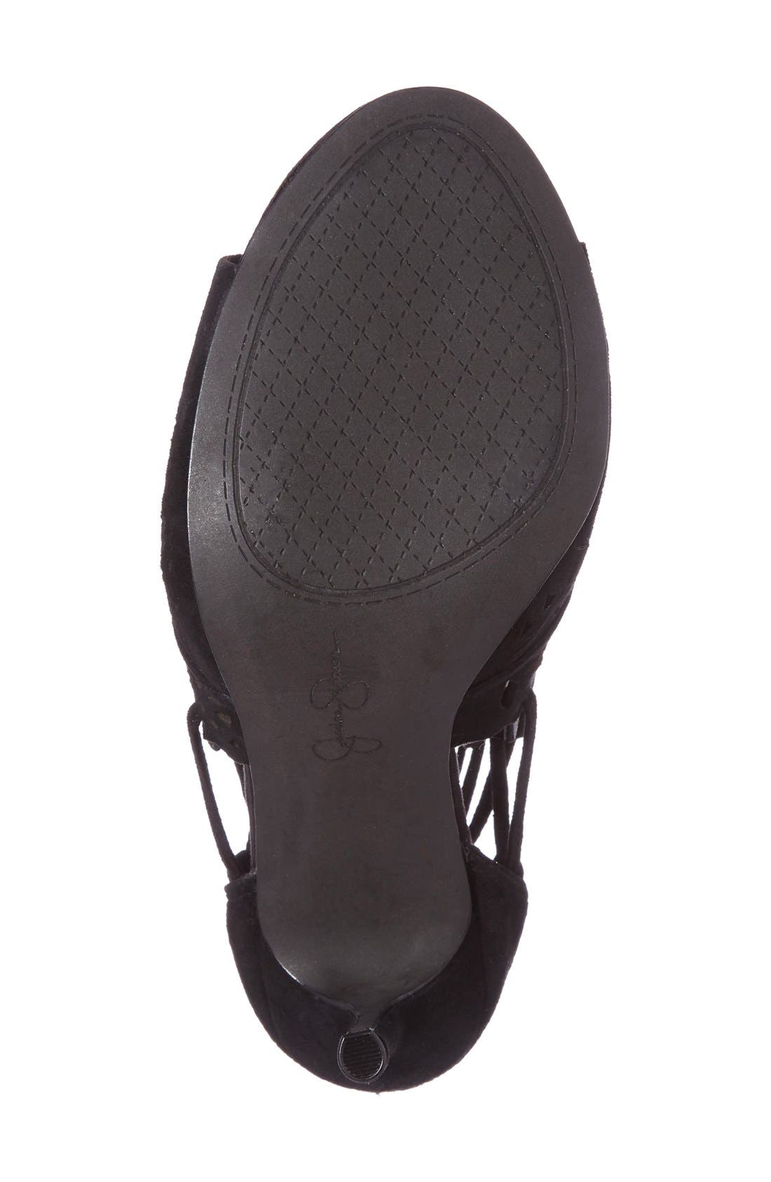 Jessica Simpson Keelin Open Toe Bootie, Alternate, color, 