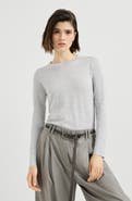 Brunello Cucinelli Cashmere and silk lightweight sweater