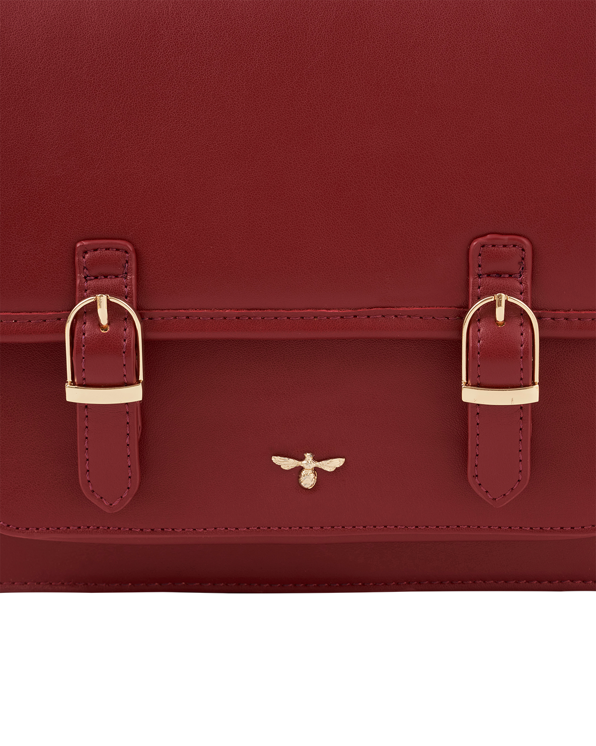 Fable England Wonderland Satchel, Alternate, color, Cherry Red