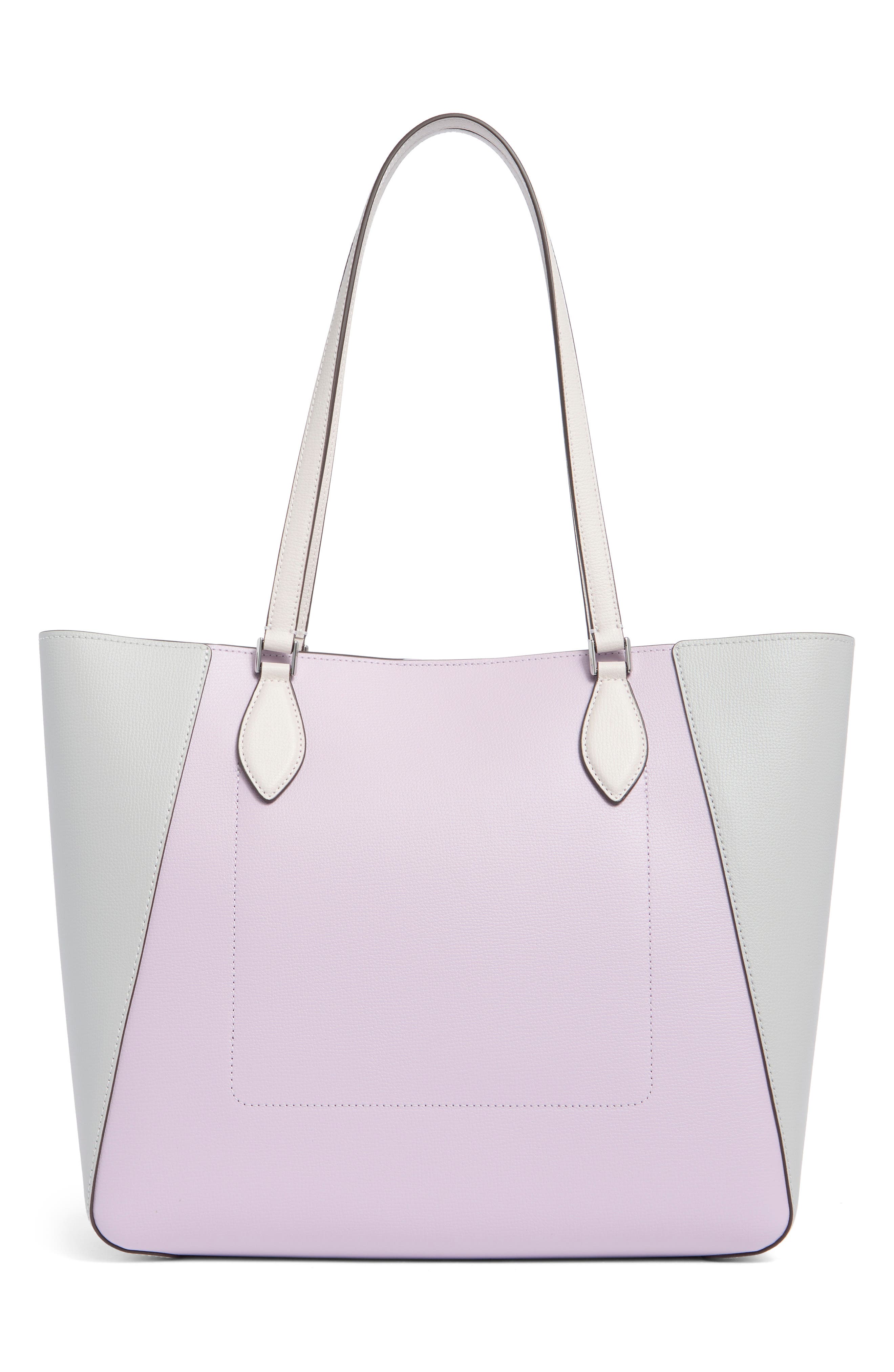 poppy colorblock tote bag, Alternate, color, VIOLET MIST MULTI