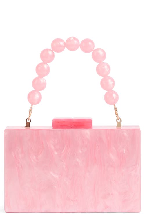 Lk Bennett Maeve Box Clutch In Pink