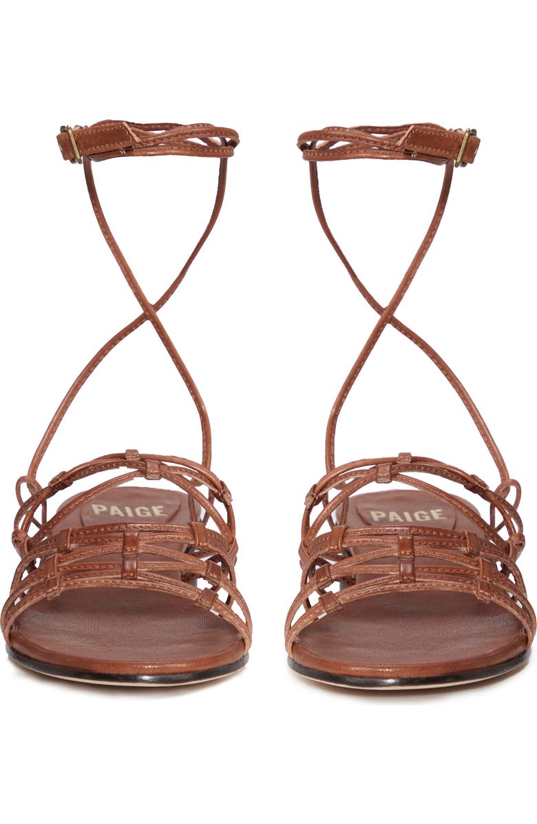 PAIGE Evan Ankle Tie Sandal, Alternate, color,