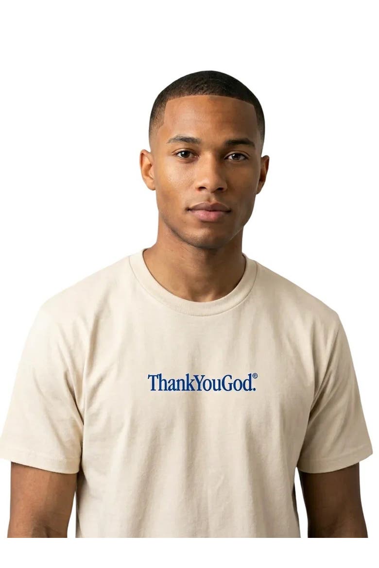 Grateful T-Shirt, Main, color, Bone