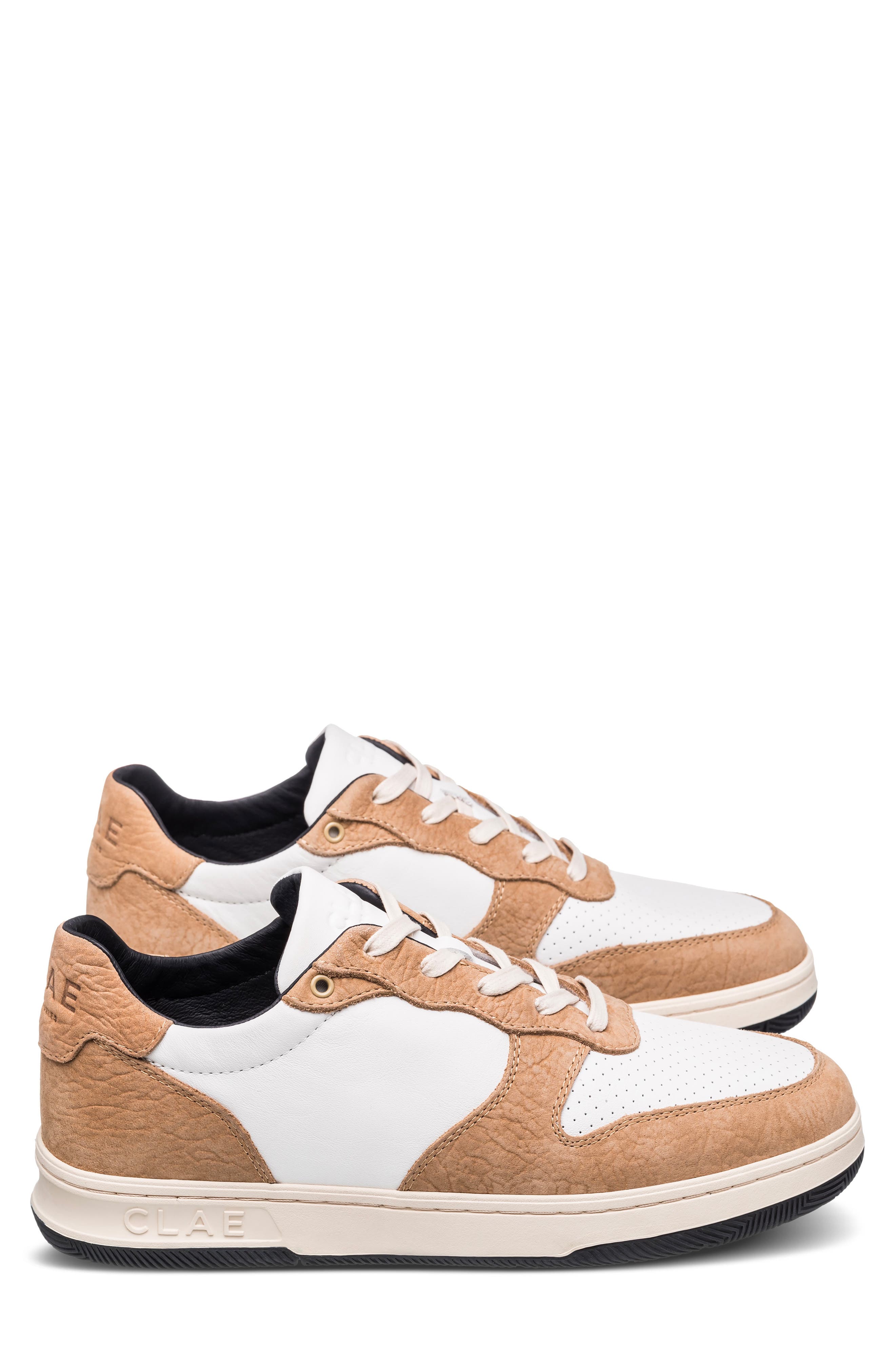 CLAE Malone Sneaker, Alternate, color, White Starfish Black