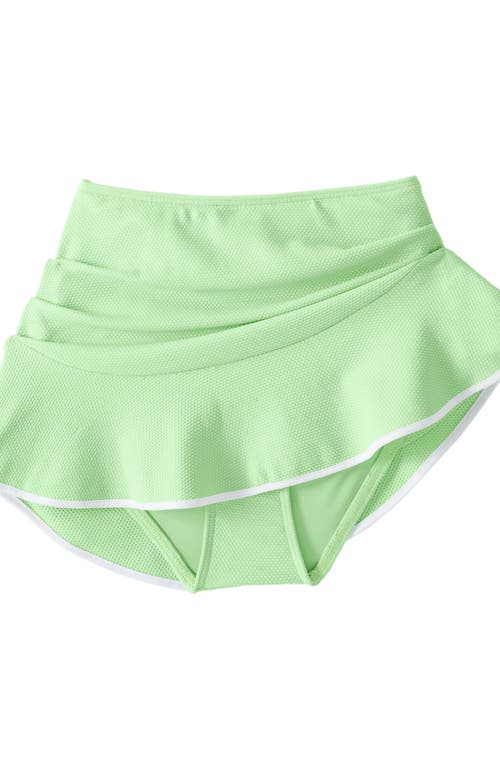 LANDS' END LANDS' END PLUS SIZE RUFFLE HEM MINI SWIM SKIRT