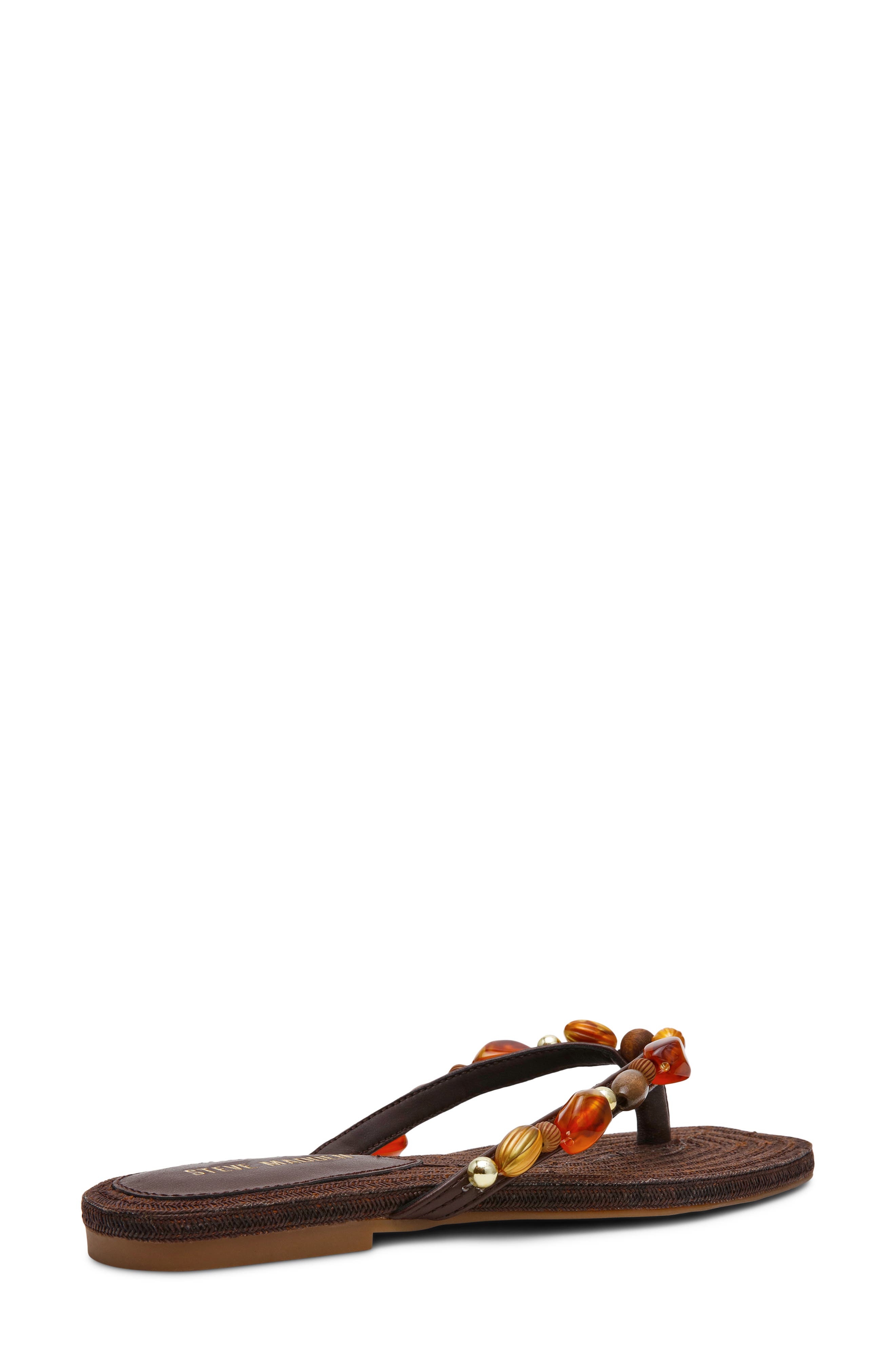 Steve Madden Marble Flip Flop, Alternate, color, Brown Multi