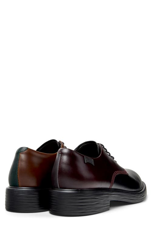 Camper Dean Leather Two-tone Lace-up Shoes